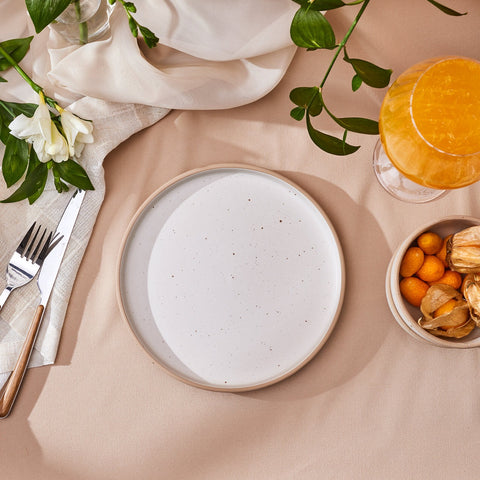 Karaca Dot Reactieve Gebaksbord 20 cm