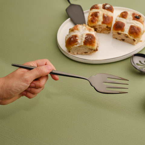 Karaca Orion Zwart 7-delig Service Set