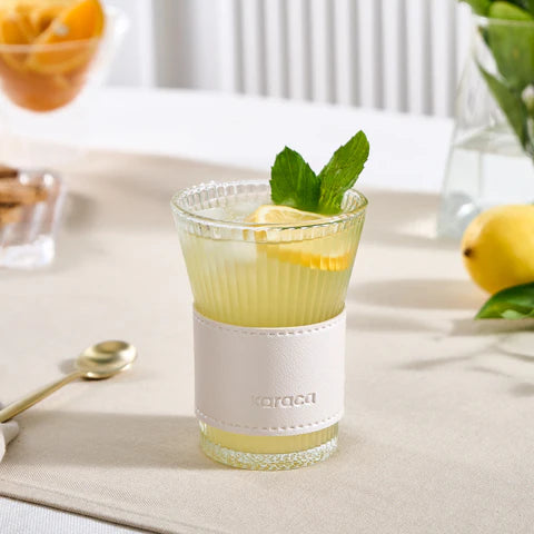 Karaca Leder Cool Touch Latte Glass 210 ml Pearl