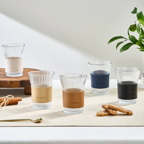 Karaca Leder Cool Touch Latte Glass 210 ml Pearl