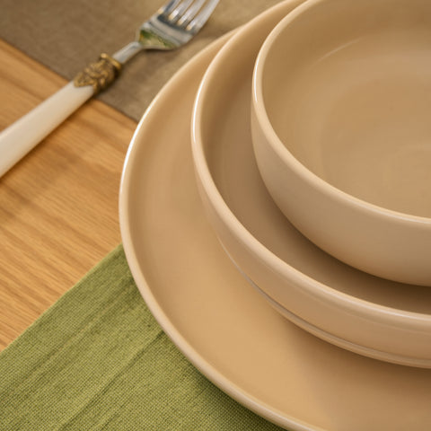 Karaca Terra 36-Delig Crème Servieset Voor 8 Personen