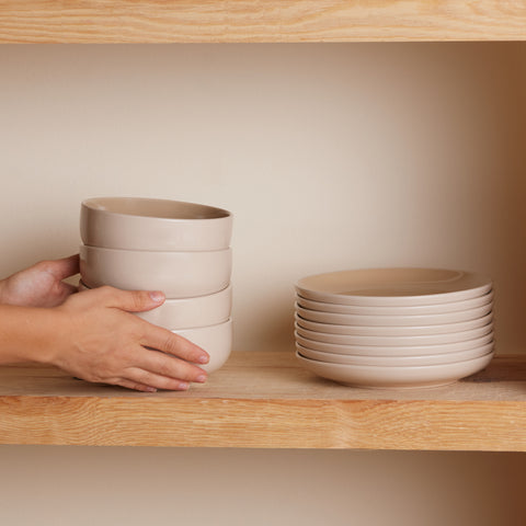 Karaca Terra 36-Delig Crème Servieset Voor 8 Personen