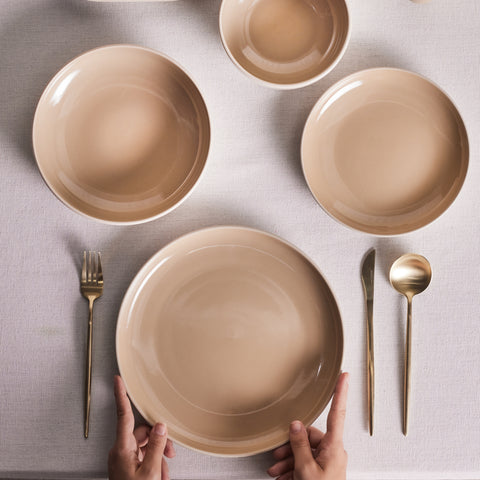 Karaca Terra 36-Delig Crème Servieset Voor 8 Personen