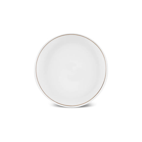 Karaca Stream Bone China Hole Goud 24-delige Serviesset voor 6 Personen, Multi