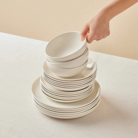 Karaca Streamline Remi 24-Piece Dinner Set For 6 Persons