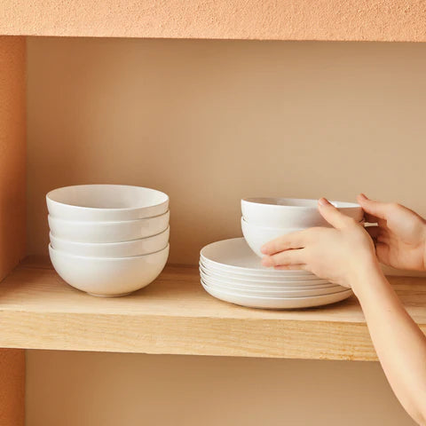 Karaca Streamline Remi 24-Piece Dinner Set For 6 Persons