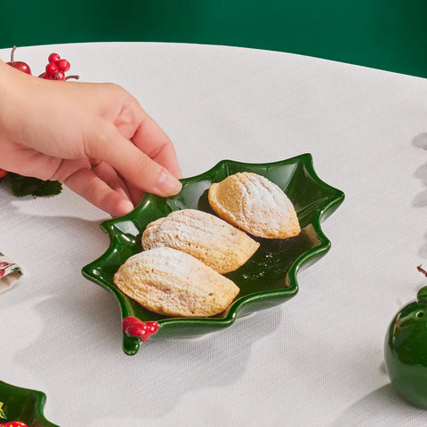 Karaca New Year Maretak Bootvormige Schotel 22 cm