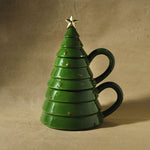 Karaca New Year Christmas Tree Mug Set, 400 ml