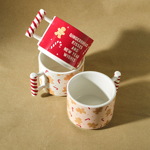 Karaca New Year Peperkoekmannetje Mokset, 400 ml