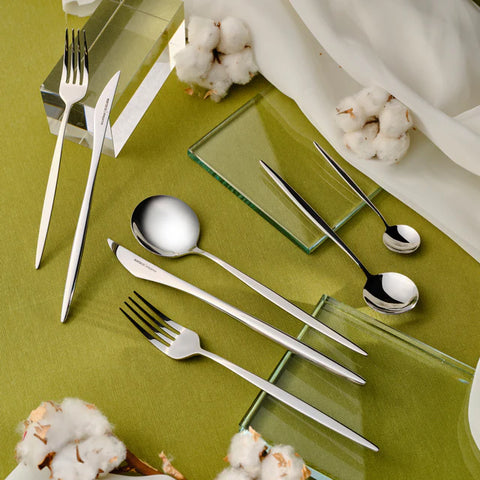 Karaca New Porto 12-Person 84-Piece Cutlery Set