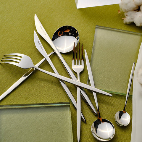 Karaca New Porto 12-Person 84-Piece Cutlery Set