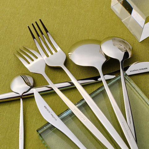 Karaca New Porto 12-Person 84-Piece Cutlery Set