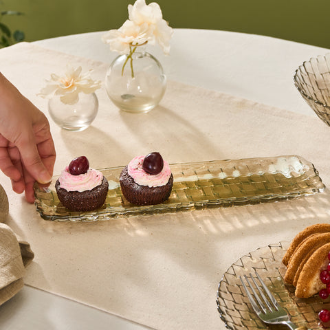 Karaca Braid Bord, 16 x 16 cm