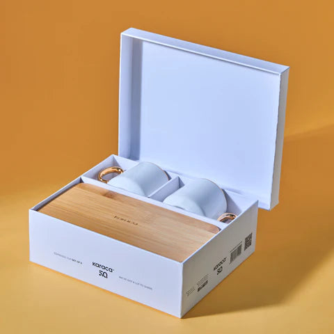 Karaca Ada Bamboo Coffee Cup For 2 Persons, 90 Ml