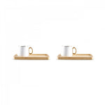 Karaca Ada Bamboo Coffee Cup For 2 Persons, 90 Ml