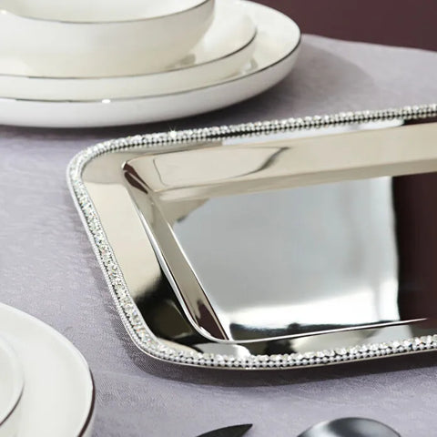 Karaca Home Majesty Decoratieve Dienblad Rechthoekig 42x29,5 cm