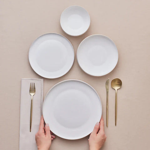 Karaca Streamline New Saturn V2 Gold Serviesset voor 6 Personen, 24-delig