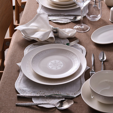 Karaca Pablo 59pcs. 12 personnes New Bone vaisselle or, plats de service, assiettes à gâteaux, assiettes à manger, bols, petits kayaks, grand bateau, grand bol Karaca Pablo 59pcs. 12 personnes New Bone vaisselle or, plats de service, assiettes à gâteaux, assiettes à manger, bols, petits kayaks, grand bateau, grand bol