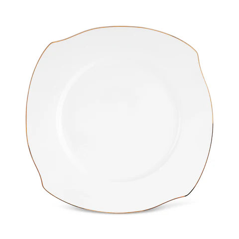 Karaca Square Bone Beyaz Altın, 53-Piece Dinner Set for 12 People