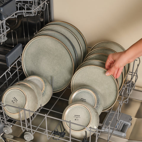 Karaca Earth Collection Skal 55-delige Eetserviesset voor 12 Personen