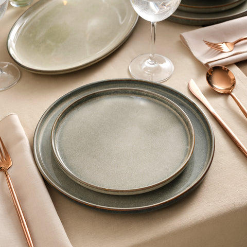 Karaca Earth Collection Skal 55-delige Eetserviesset voor 12 Personen