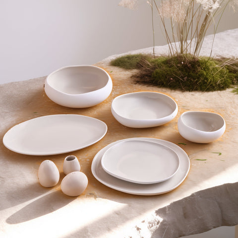 Karaca Earth Collection Cupid 55-Piece 12-Person Dinner Set – Karaca Netherlands