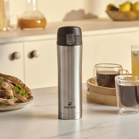 Karaca Pluton Roestvrijstalen Lekkagevrije Thermos Inox 450 ml
