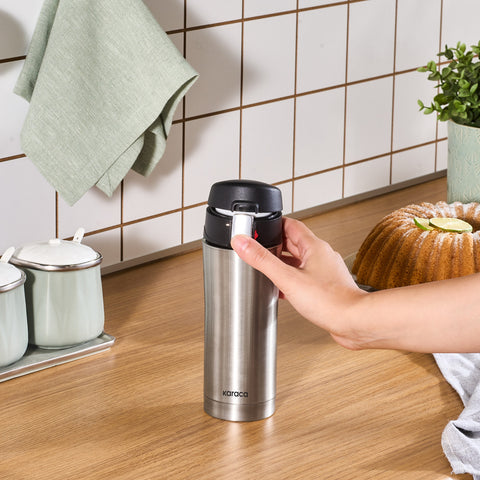 Karaca Pluton Roestvrijstalen Lekkagevrije Thermos 350 ml Inox
