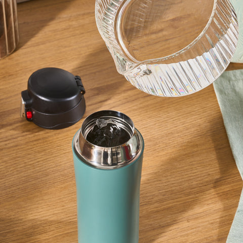 Karaca Pluton Roestvrijstalen Lekkagevrije Thermos 350 ml Saliegroen