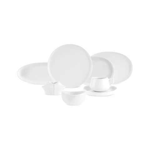 Karaca Stream Bone Hole, 34-Delige Ontbijtset voor 6 Personen