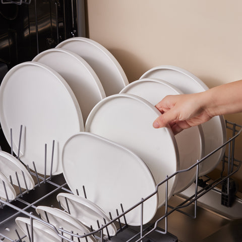 Karaca Stream Bone Meridian 34-Piece Breakfast Set for 6 People – White