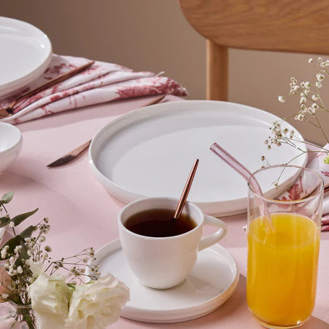 Karaca Stream Bone Sunset 34-Piece Breakfast Set For 6 Persons, Gold