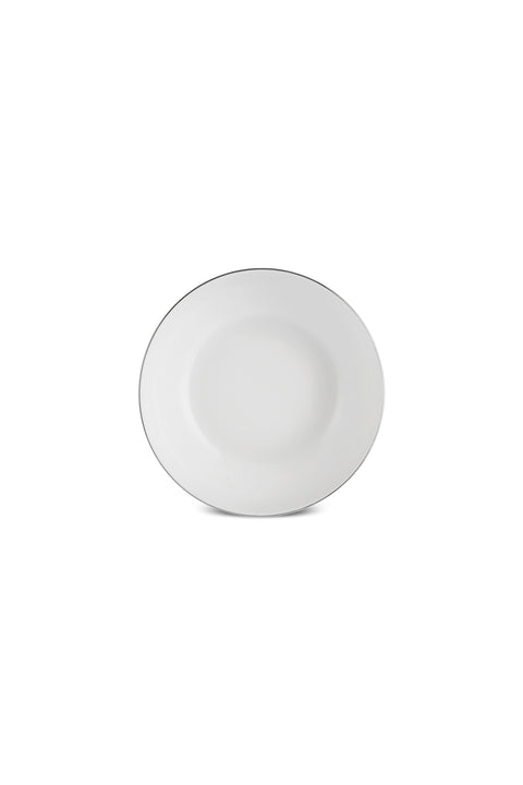 Karaca Stream Bone New Saturn 53-Piece Dinner Set for 12 People – Platinum