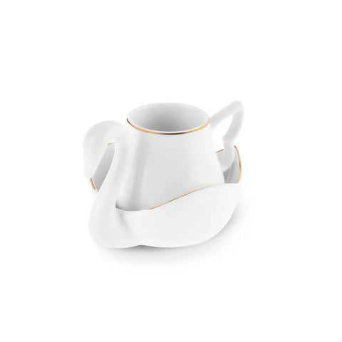 Karaca Swan Coffee Cup Set for 6 People
