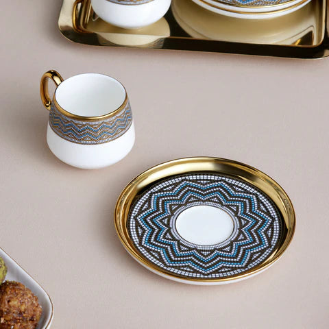 Karaca Suadiye Coffee Cup Set For 6 Persons, 90 Ml
