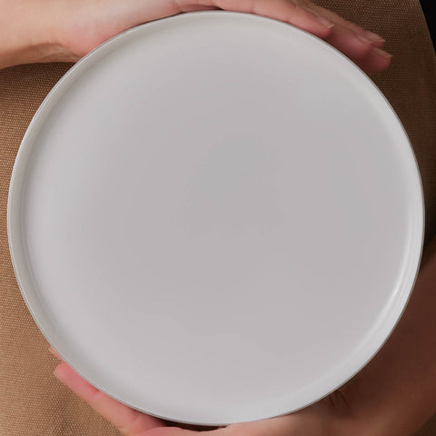 Karaca Forever Bone Bomo 22-delige Ontbijtset voor 6 Personen – Platina