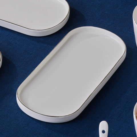 Karaca Forever Bone Bomo 22-delige Ontbijtset voor 6 Personen – Platina