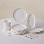 Karaca Forever Bone Fika 22-Piece Breakfast Set For 6 Persons Gold