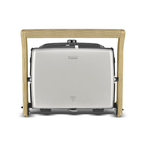 Karaca Gastro Grill Pro 2400W Grill- en Tosti-apparaat Wood Craft