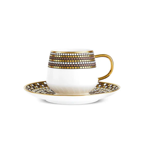 Karaca Belgin 6-Delig Koffiekopjes Set, 90 Ml