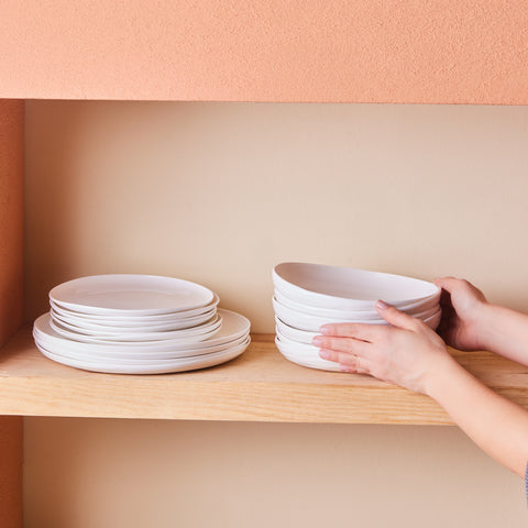 Karaca Earth Collection Clay 55-Piece Dinner Set for 12 People Winner of the Red Dot Design Award