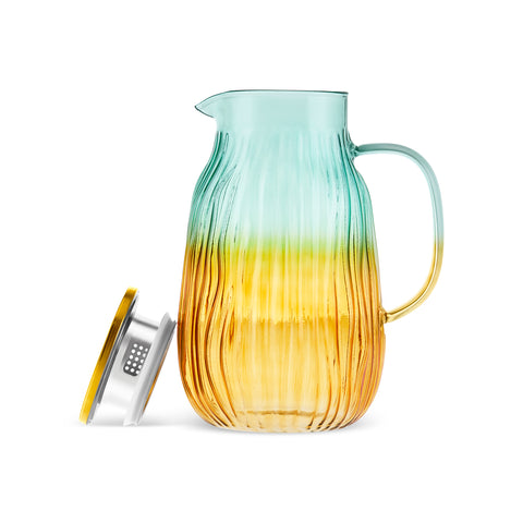 Karaca Jolie Yellow & Green 7-Piece Water Set