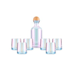 Karaca Jules 7-Piece Iridescent Water Set