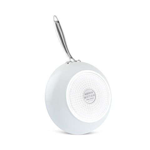 Karaca Swiss Crystal Almond Cream, Wokpan, 28cm