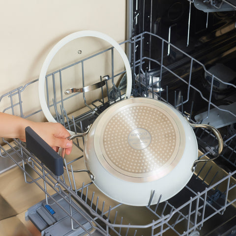 Karaca Swiss Crystal Almond Cream, Keramische Potten, 30cm