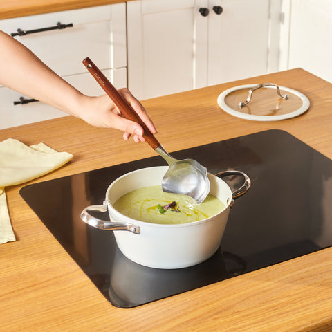 Karaca Swiss Crystal Almond Cream, Keramische Potten, 20cm