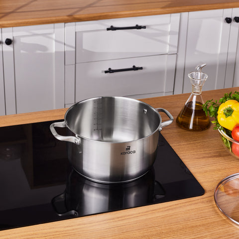 Karaca Elite, Stalen Pot, 26cm, 6.7L