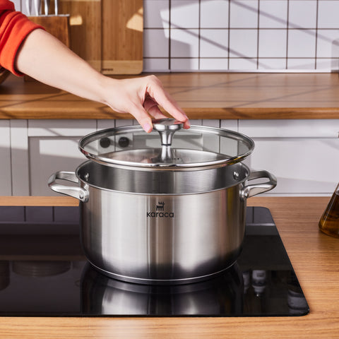 Karaca Elite, Stalen Pot, 26cm, 6.7L