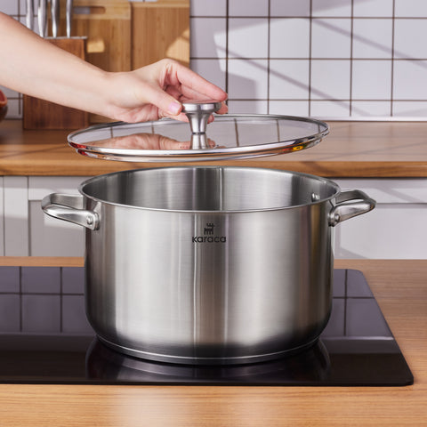 Karaca Elite, Stalen Pot, 28cm