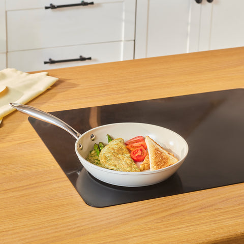 Karaca Swiss Crystal Almond Cream, Keramische Pannen, 22cm